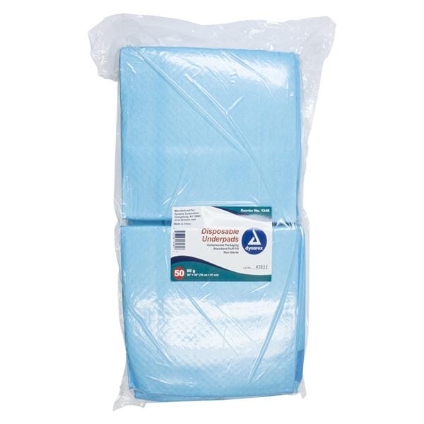 Incontinence Underpad Unisex 30x36" 90 Gram PE/Paper SAP/Non-Wove...