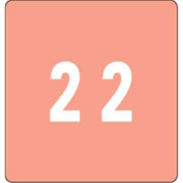Labels DDC Orange #4 250/Bx 250/Bx