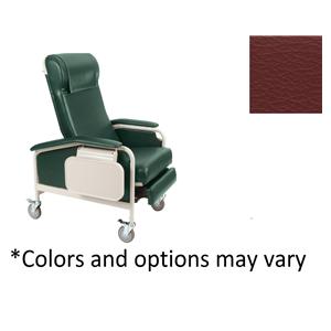 CareCliner XL Chair 450lb Capacity Burgundy Each