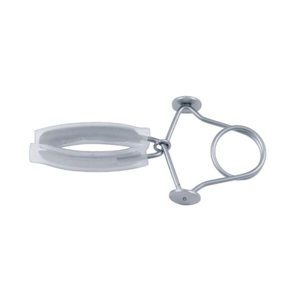 Strauss Clamp 4-1/3" Stainless Steel/Rubber Lined Ea