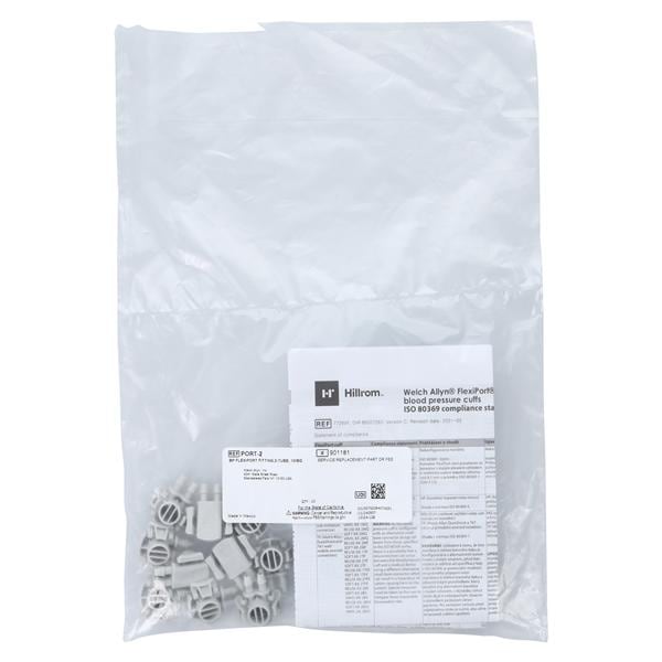 FlexiPort Blood Pressure Fitting White Not Made With Natural Rubb...