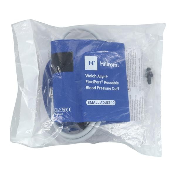 FlexiPort Blood Pressure Cuff Size 10 LtBlu LF Ea