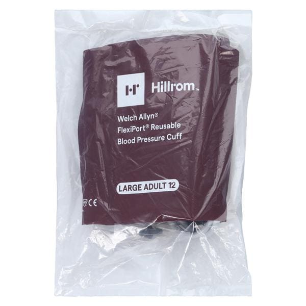 FlexiPort Blood Pressure Cuff Size 12 Burgundy Not Made With Natu...