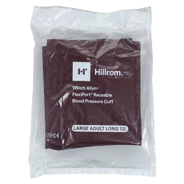 FlexiPort Blood Pressure Cuff Size 12L Burgundy Not Made With Nat...