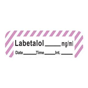 Anesthesia Label DTI Labetalol mg/ml White/Violet 1-1/2x1/2" 600/...