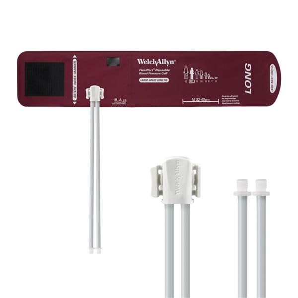 FlexiPort Blood Pressure Cuff Size 12L Burgundy Not Made With Nat...