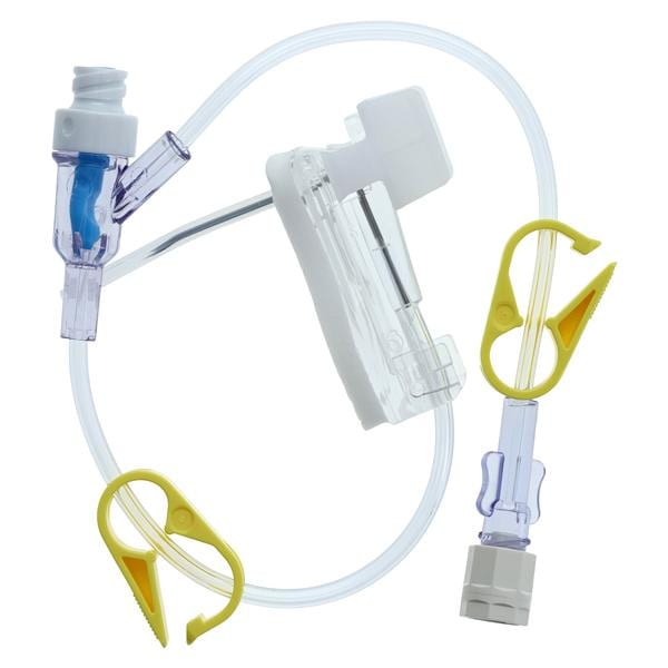 Gripper Plus Huber Needle 20 Gauge 1" Luer Lock NAC Injection Sit...