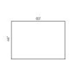 100x172" Sterile Orthopedic Drape Fenestrated