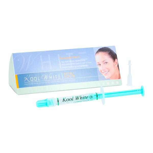 Kool White At Home Tooth Whitening System Kit 15% Carbamide Peroxide 30/BX