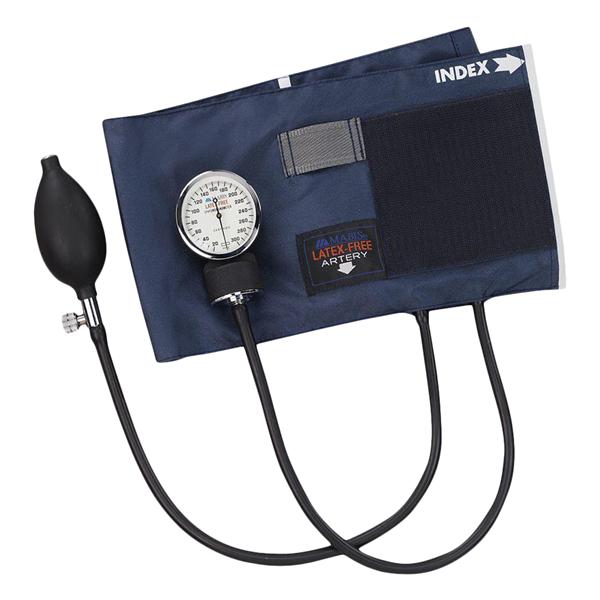 Precision Aneroid Sphygmomanometer Nvy Bl LF Arm Dial Display Ea