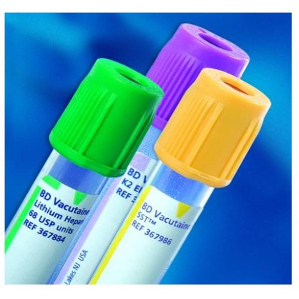 Vacutainer Venous Blood Collection Tube Pink 2mL Hemogard Closure Plstc 1000/Ca