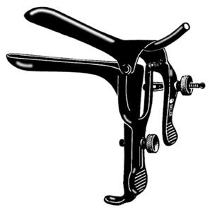 Graves Vaginal Speculum 4x1-1/4" Medium Ea