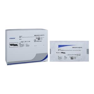 Sterion Skin Closure Strip Polyester 1/2x4" White Breathable Adhe...