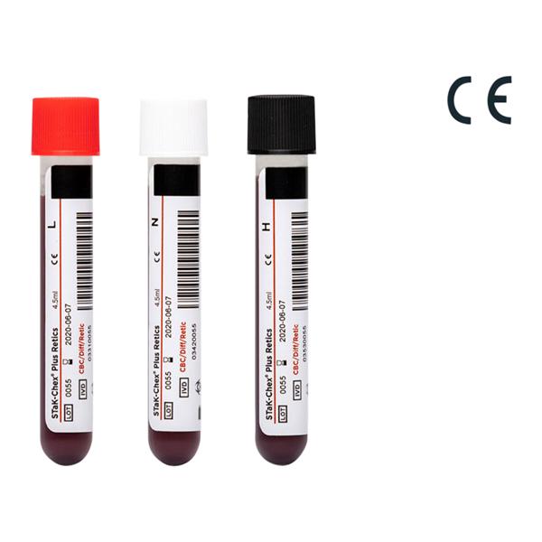 STaK-Chex Plus Retics Hematology Low/Normal/High Control 4.5mL Wh...