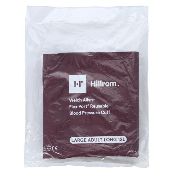 FlexiPort Blood Pressure Cuff Size 12L Burgundy Not Made With Nat...
