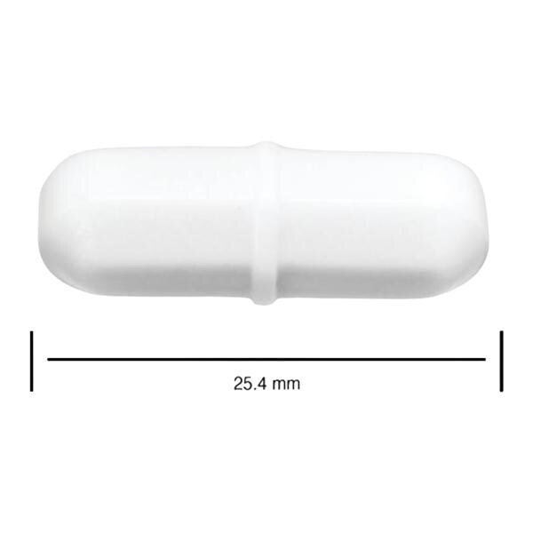 Fisherbrand Magnetic Stir Bar White .31x1" Ea