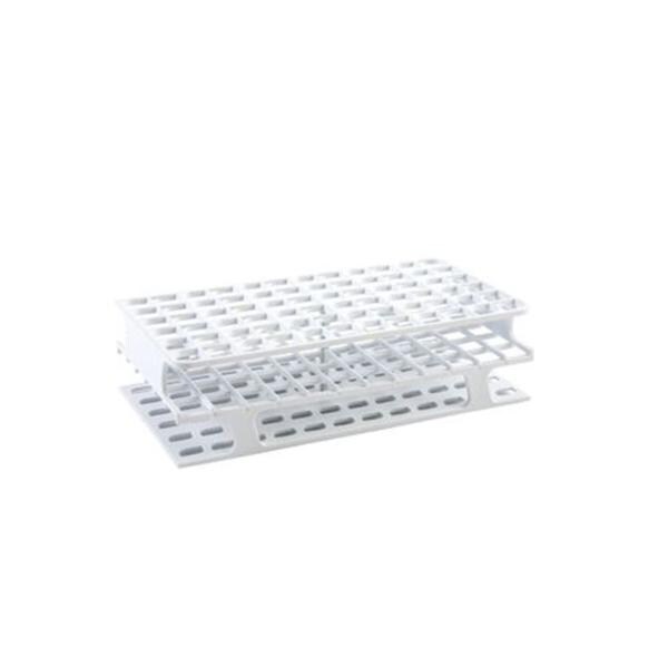 Test Tube Rack Delrin 13mm 72 Place White Reusable Each