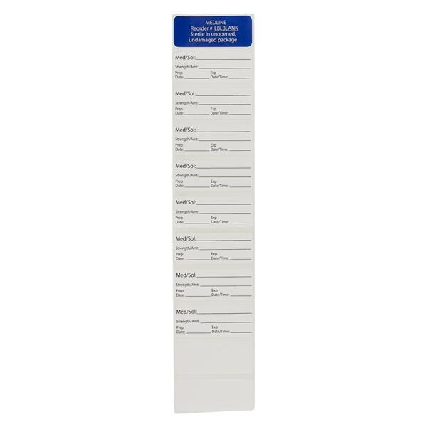 Labels O.R. Sterile Blank 0.5x1.75 200/Ca 200/Case