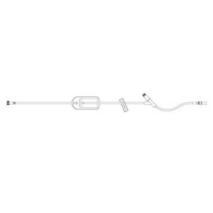 Lifeshield Dial-A-Flo IV Extension Set Y-Injection Site 1.2 Micro...