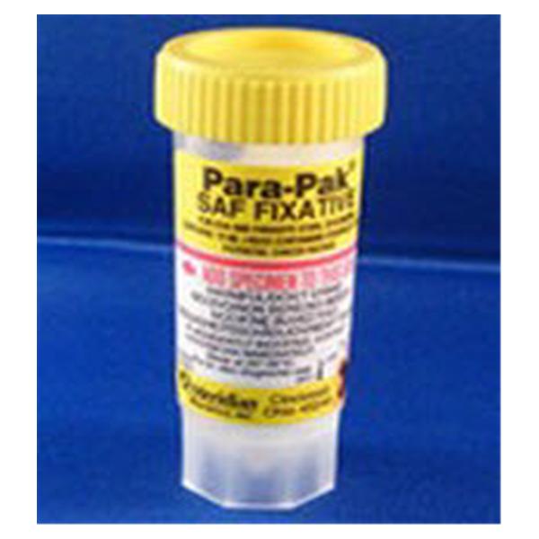 Para-Pak Plastic Transport Vial 30mL SAF 120/Case