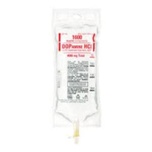 Dopamine HCl in 5% Dextrose Injection 400mg/Bag 1600mcg/mL Bag 25...