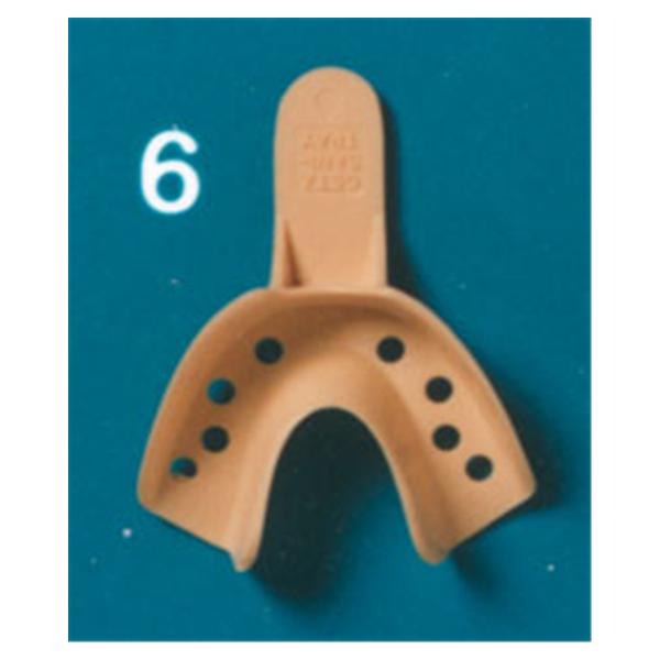 Waterpik Sani-Trays® Dsp Dbl Arch Impression Tray Perforated 6 Sm Lwr 12/Bx