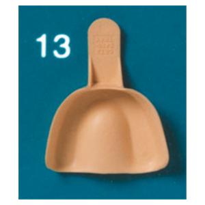 Waterpik Sani-Trays® Disposable Sngl Arch Impression Tray Solid 13 Med Upr 12/Bx