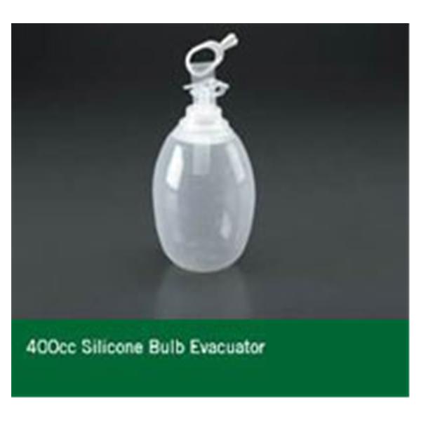 Evacuator Wound Silicone 400cc Bulb Bulb 10/Case