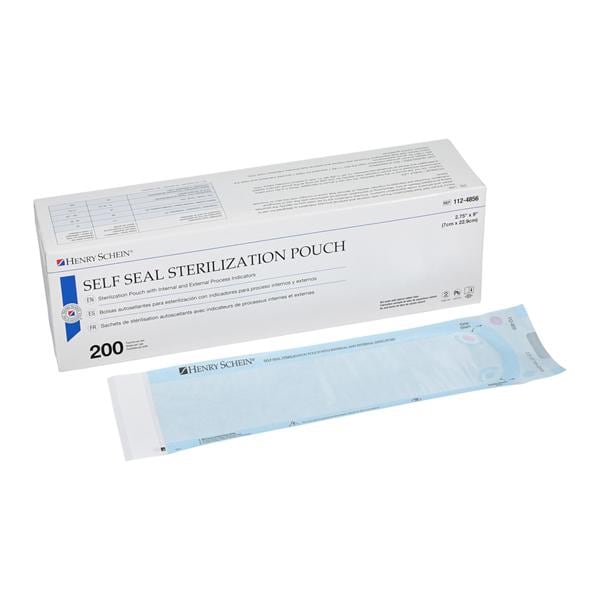 SelfSeal Sterilization Pouch Self Seal 2.75 in x 9 in 200/Bx