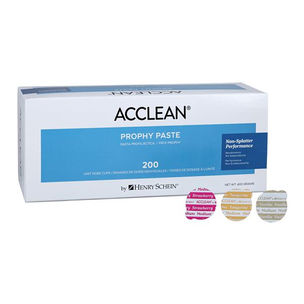 Acclean Prophy Paste Medium Strawberry/Tangerine/Vanilla Gluten F...