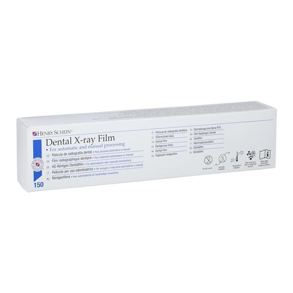 Intraoral X-Ray Film DX-58 Size 2 D Speed 150/Bx, 50 BX/CA