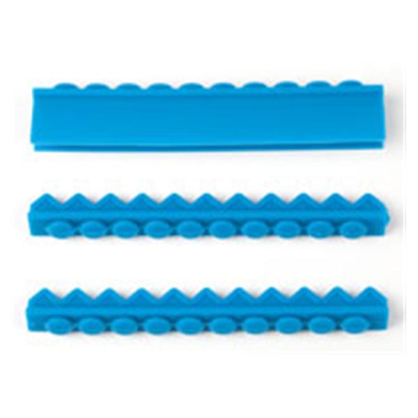 Instrument Cassette Replacement Rails 10 Instruments Blue 3/Bg