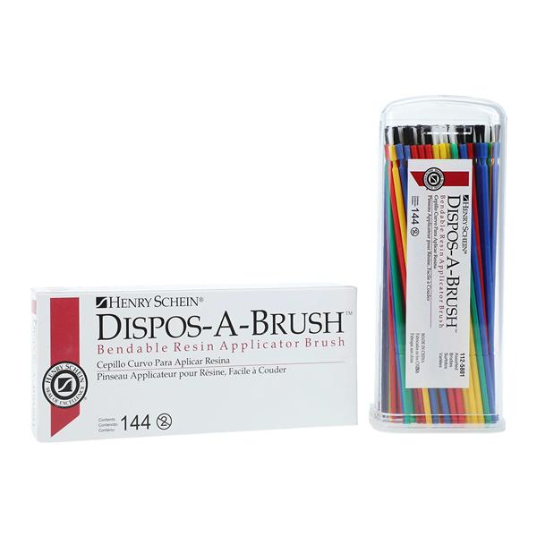 Dispos-a-Brush Disposable Bendable Brushes Assorted Bristles Asso...