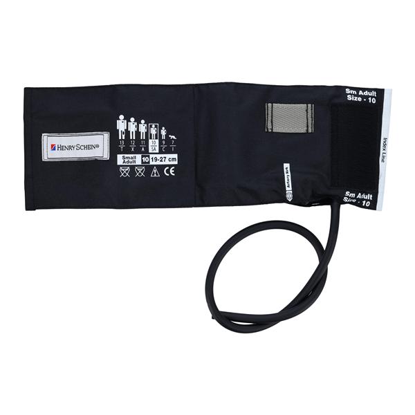 Adcuff Blood Pressure Cuff & Bladder Size 10 Blk LF For Plm Styl Anrd Ea, 15 EA/CA