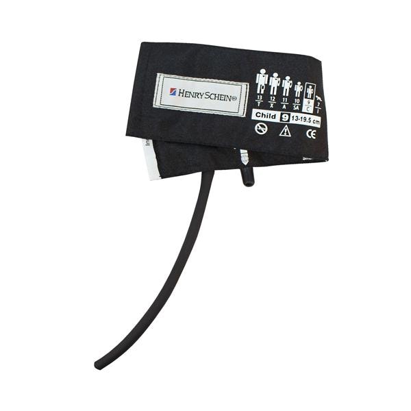 Henry Schein Adcuff Blood Pressure Cuff & Bladder 9 Blk LF f/ Plm Sty Insts Ea