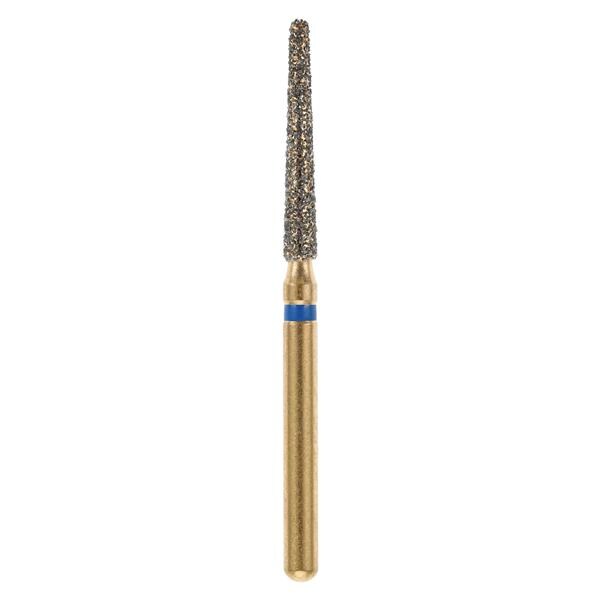 Maxima Gold Diamond Bur Friction Grip Medium G850-016M 5/Pk