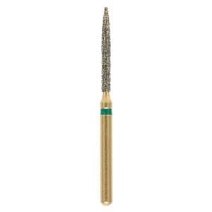 Maxima Gold Diamond Bur Friction Grip Coarse G863-012C 5/Pk