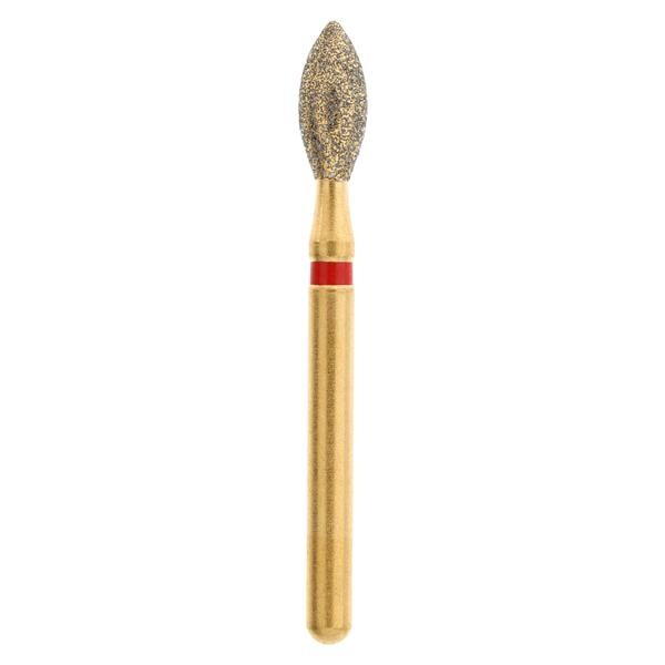 Maxima Gold Diamond Bur Friction Grip Fine G368-023F 5/Pk