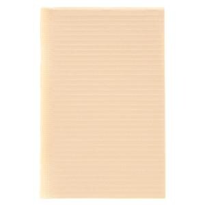 Essentials Patient Bib 2 Ply Tissue / Poly 13 in x 18 in Beige Disposable 500/Ca