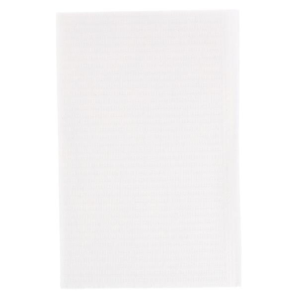 Essentials Patient Bib 2 Ply Tissue / Poly 13 in x 18 in White Disposable 500/Ca