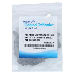 Waterpik Original Tofflemire® Tofflemire Matrix Band 0.0015 in Pd Univ 13 Gross