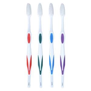 Acclean Orthodontic Toothbrush Compact 42 Tuft With Interdental Brush 12/Bx