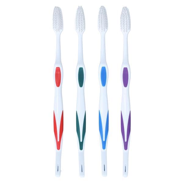 Acclean Orthodontic Toothbrush Compact 42 Tuft With Interdental Brush 12/Bx