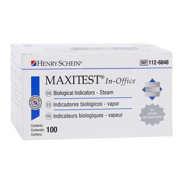 Maxitest Biological In Office Indicator Refill 100/Box, 4 BX/CA