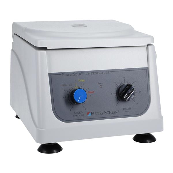PowerSpin LX Phlebotomy Centrifuge 6 Place 300-4000rpm Fixed Angle Rotor Ea, 10 EA/BX
