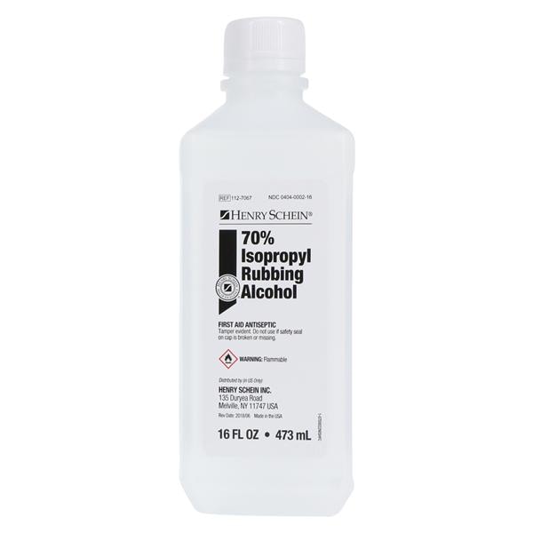 Alcohol Solution 16oz/Bottle, 12 BT/CA