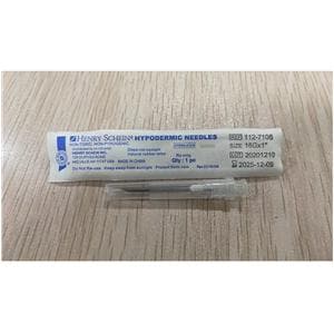 Needle Henry Schein 16g 1" Hypodermic Box Sterile Not Made With N...