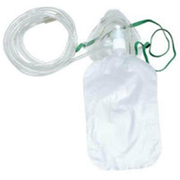 Mask Oxygen Adult 7' Tubing Single Use Not Made With Natural Rubb...