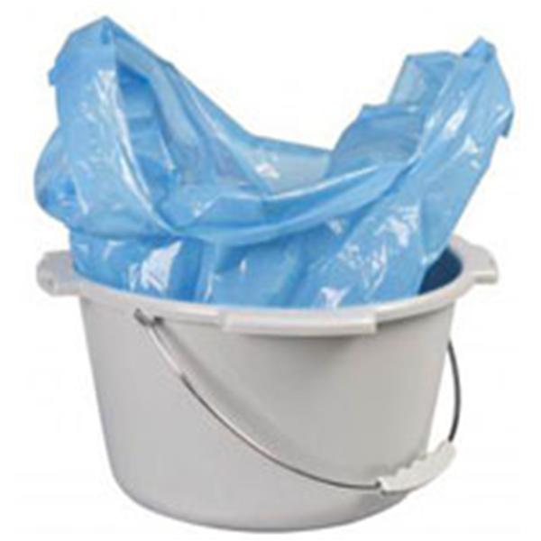 Commode Liner Carex 11.5x19x1" Tie handles Plastic 24/Case 24/Ca