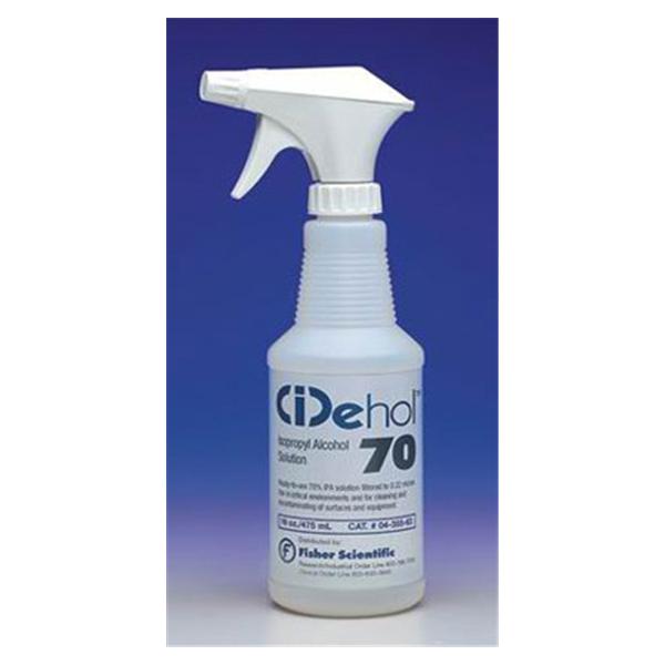 CiDehol Alcohol Spray Clear 70% Isopropyl Alcohol 1gal Spray Bottle Ea